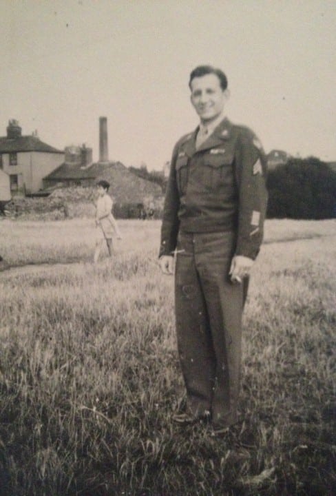 Stan in Europe during WWII.