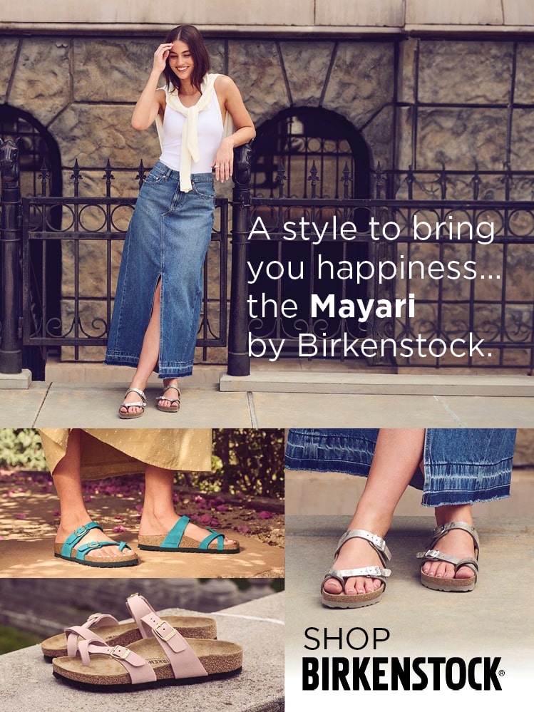 A style to bring you happiness...the Mayari by Birkenstock.