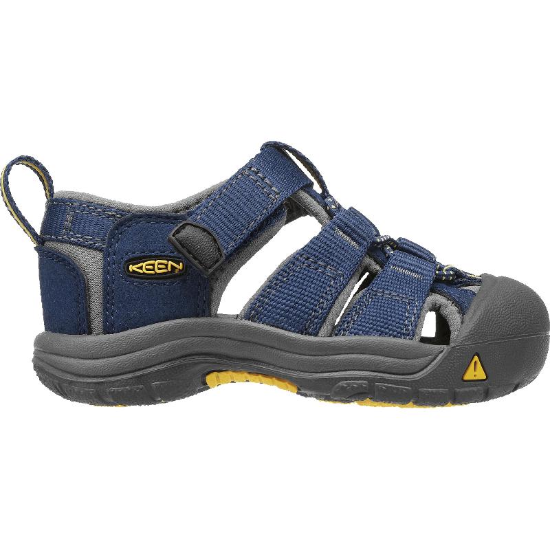 KEEN KEEN Big Kid's Newport H2 Sandals Blue Depths/Gargoyle Size 4 