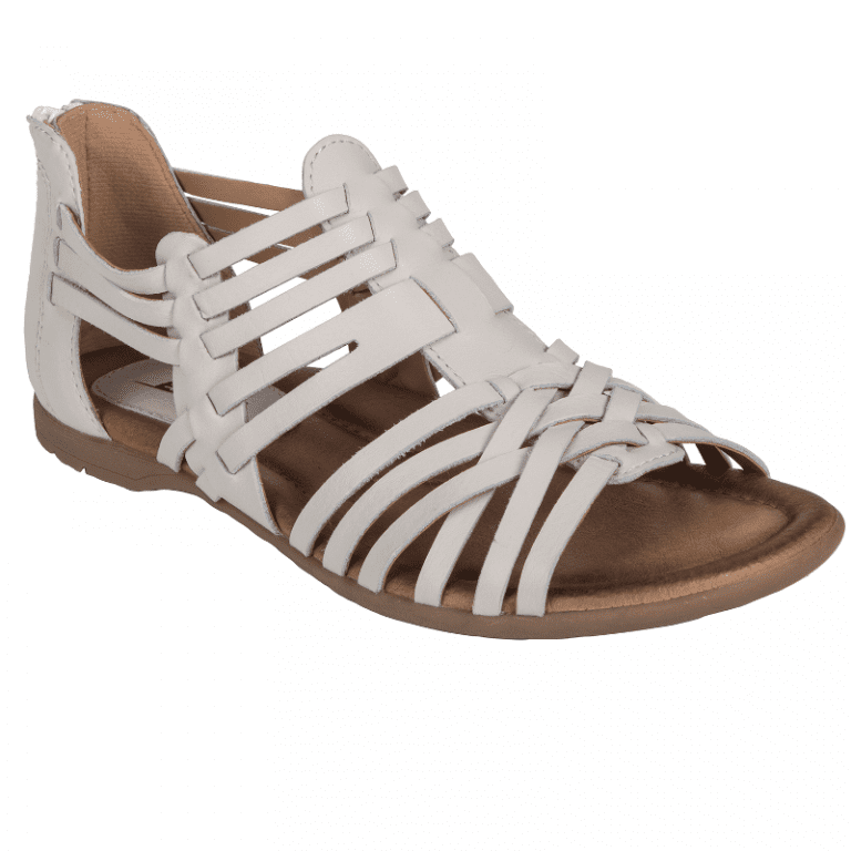Women's Earth Bonfire - Off White Soft Leather | Stan's Fit For Your Feet