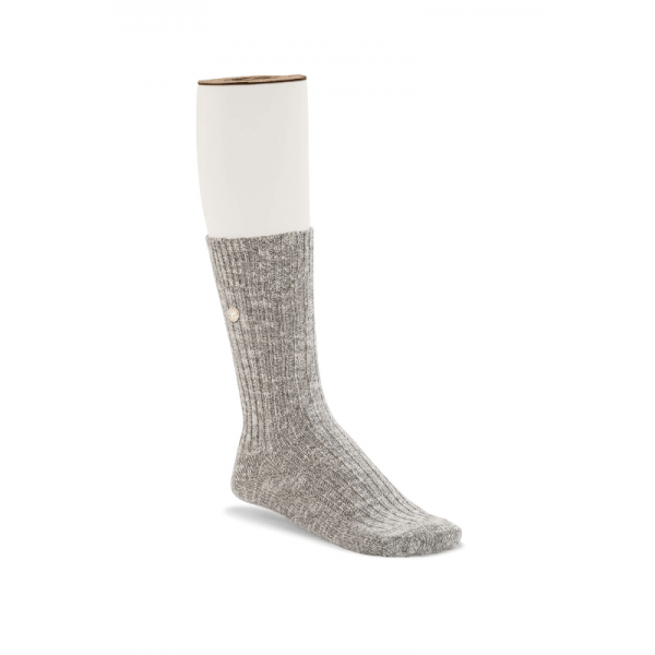 Cotton Slub Gray White Women Socks 1008032-1600×1600