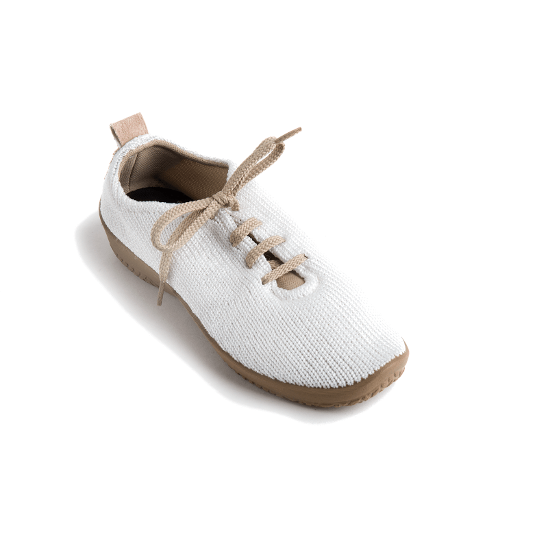 Women's Arcopedico 1151 Knit Sneaker - White | Stan's Fit For Your Feet