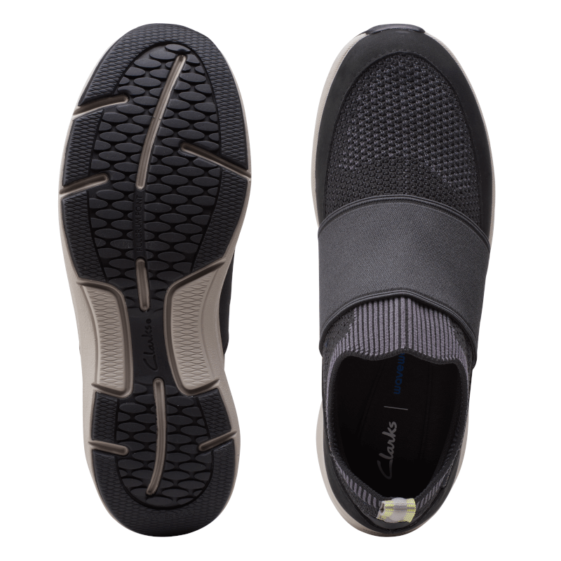 Women's Clarks Wave 2.0 Step - Black | Stan's Fit For Your Feet