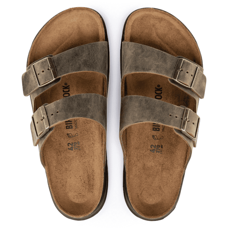 Men's Birkenstock Arizona - Rugged Faded Khaki | Stan's Fit For Your Feet