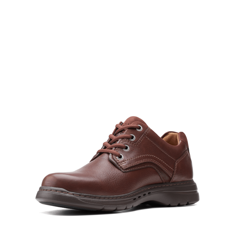 Men's Clarks Un Brawley Pace - Mahogany | Stan's Fit For Your Feet