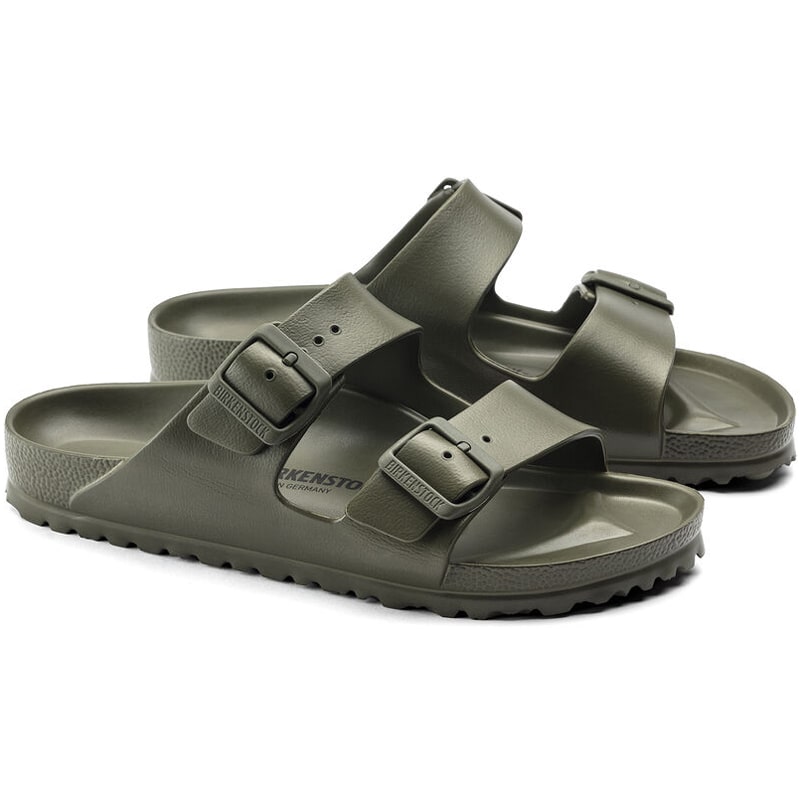 Mens Birkenstock Arizona Essentials EVA Sandal – Khaki (Pair)-min