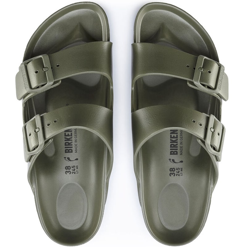 Mens Birkenstock Arizona Essentials EVA Sandal – Khaki (Top)-min