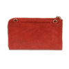 Joy Susan Karina Convertible Wristlet and Wallet Red Front as clutch-min