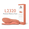Aetrex L2320 Women's Premium Memory Foam Posted Orthotics Pair with Box-min