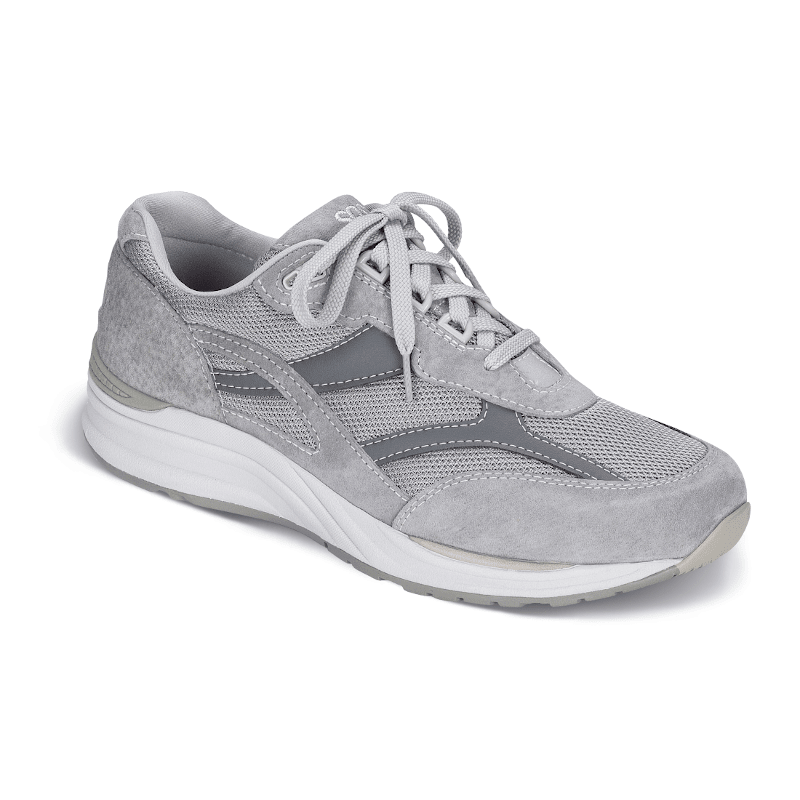 Men's SAS Journey Mesh Lace Up Sneaker - Gray | Stan's Fit For Your Feet