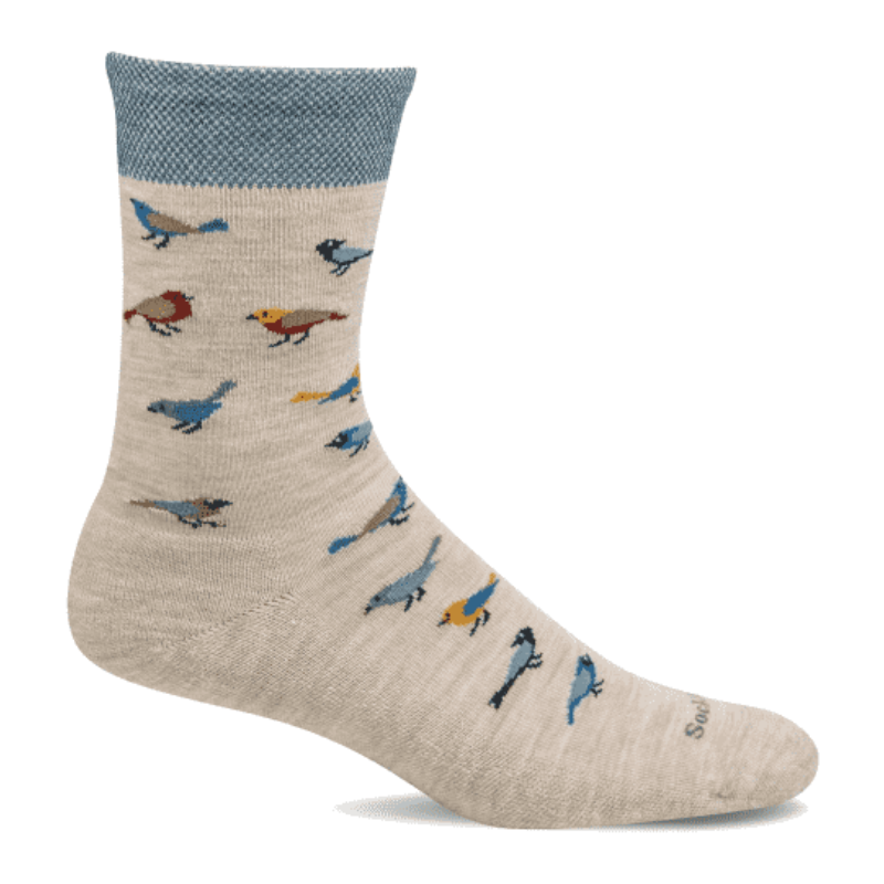 Sockwell Women's Audubon Socks, Barley, Small