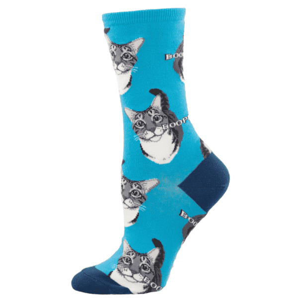 Socksmith Boop Cat Blue-min