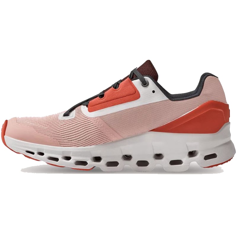 Women’s On Cloudstratus 2.0 – Rose Red (Left)-min