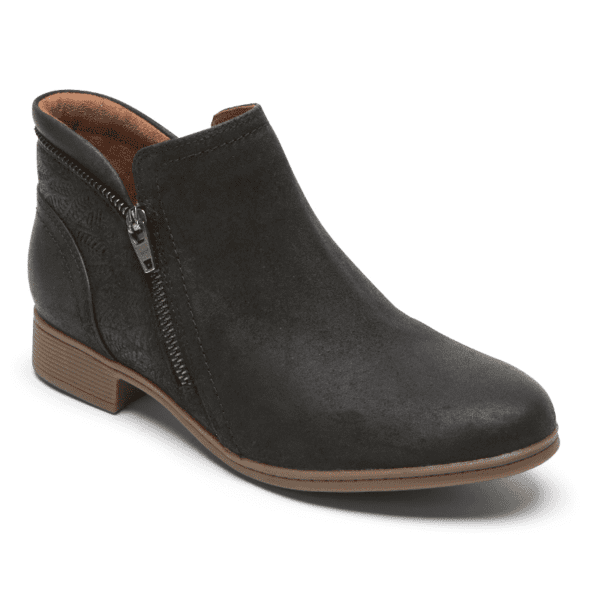 Women's Cobb Hill Crosbie Bootie - Black | Stan's Fit For Your Feet