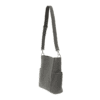 Joy Susan Kayleigh Bucket Bag Charcoal Side-min