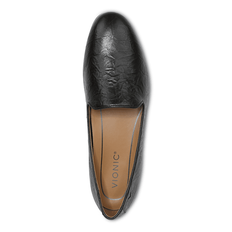 Women's Vionic Willa II Crinkle Loafer - Black | Stan's Fit For Your Feet