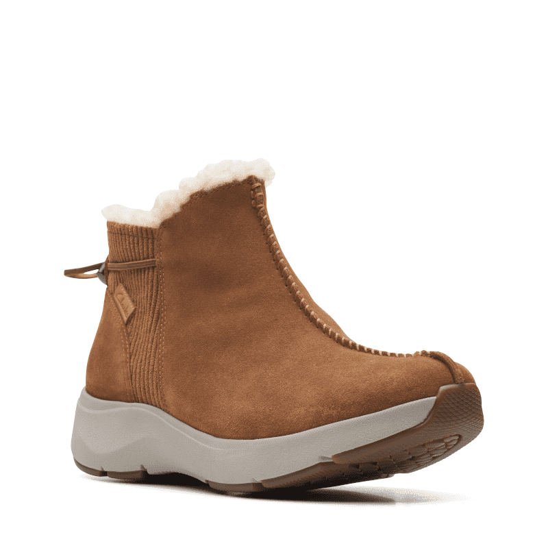 Women's Clarks Wave 2.0 Waterproof Taupe | Stan's Fit For Your Feet
