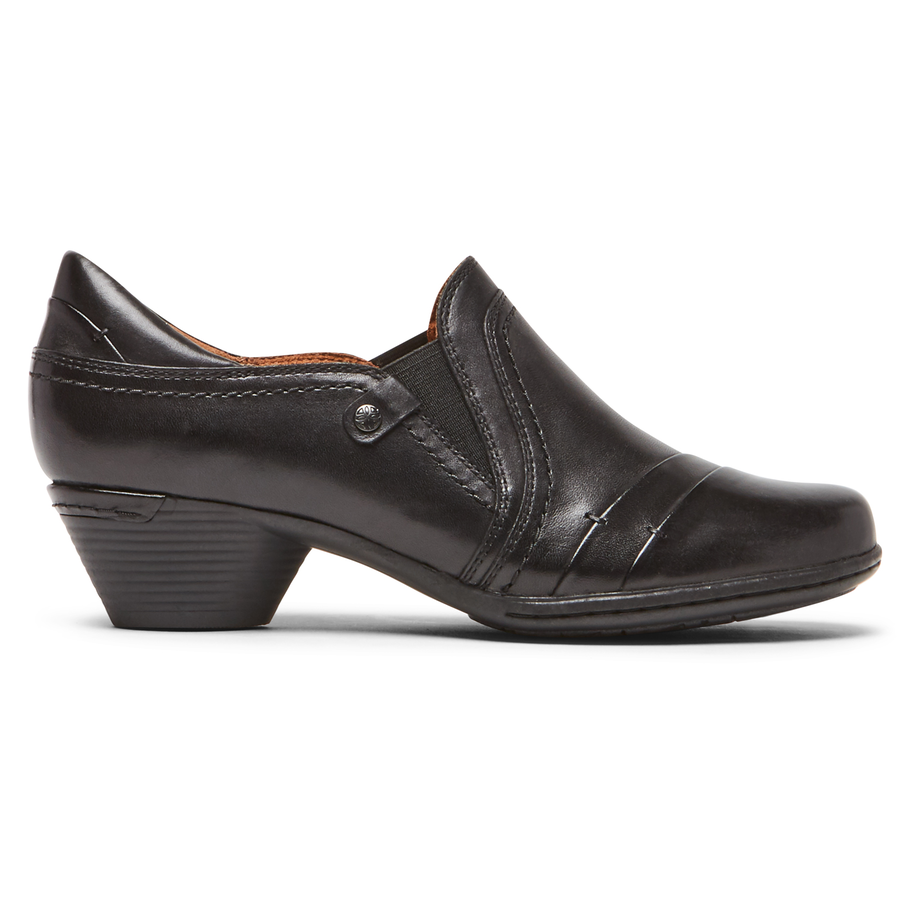 Women's Cobb Hill Laurel Slip On - Black | Stan's Fit For Your Feet