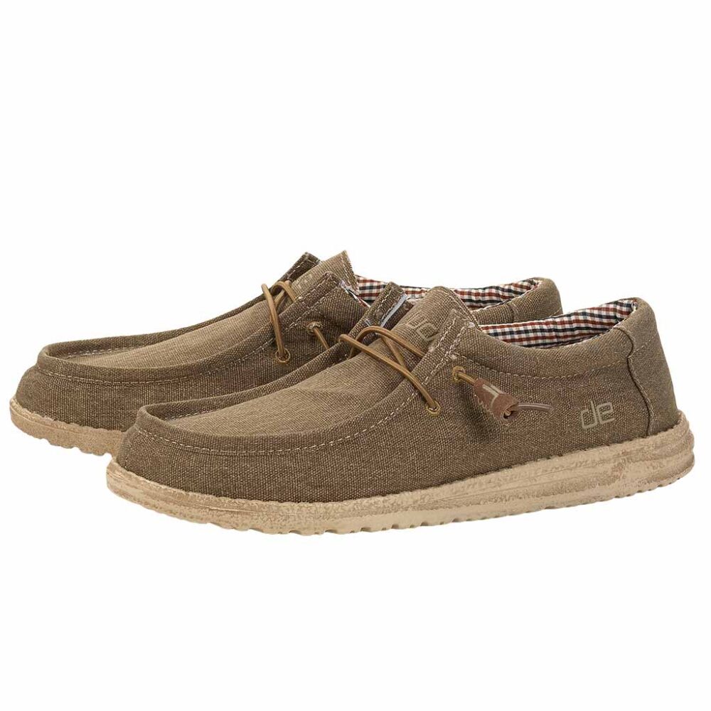 Men's Hey Dude Wally Classic - Nut | Stan's Fit For Your Feet