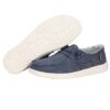 Hey Dude Wendy Chambray - Navy White Pair Sole
