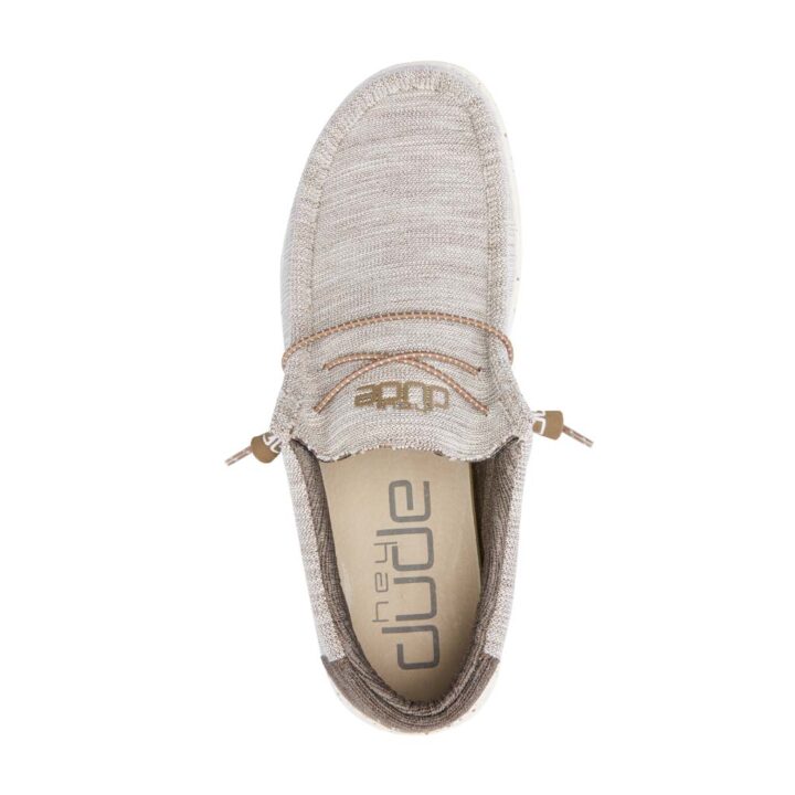 Men's Hey Dude Wally Stretch - Limestone | Stan's Fit For Your Feet