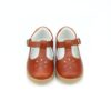 Girl's L'Amour Chelsea T-Strap Mary Jane - Cognac (top)