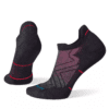 womens smartwool Run Targeted Cushion Low Ankle Socks black