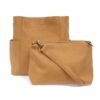 Joy Susan Kayleigh Side Pocket Bucket Bag - Warm Tan (2)-min