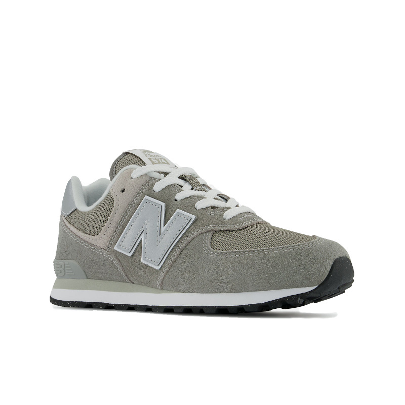 Kids' New Balance GC574EVG (Sizes 3.5-7)- Grey/White | Stan's Fit For ...