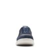 Men's Clarks Nature X One - Navy Combination (front)-min