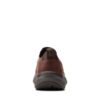 Men's Clarks Wave 2.0 Edge Waterproof - Brown Oily Tumbled (front)-min