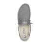 Men's Hey Dude Wally Chambray - Frost Grey (top)