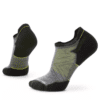 Men's Smartwool Run Targeted Cushion Low Ankle Socks - Medium Gray (main)-min