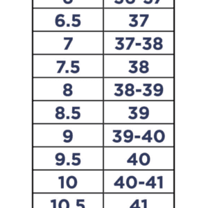 Haflinger Size Chart