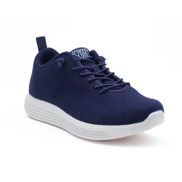 Unisex Wolloomooloo Cheviot Wool Sneaker - Navy (main)