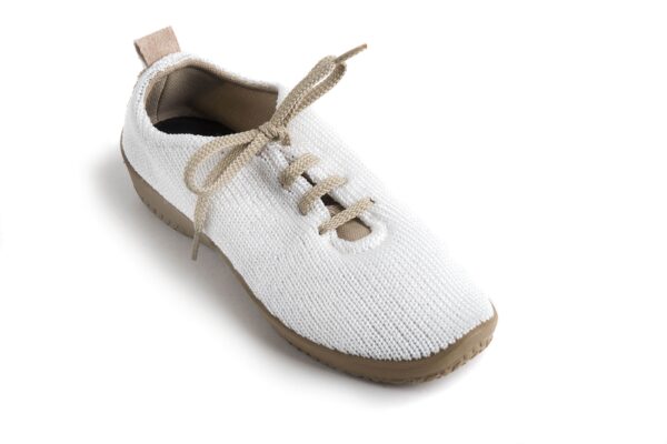 Womens Arcopedico LS 1151 Knit Sneaker-White