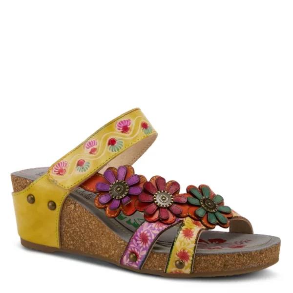 Women's L'Artiste Delight Slide Sandals - Yellow Multi (main)