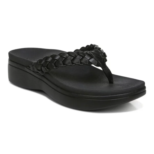 Women’s Vionic Kenji Platform Sandal – Black (main)