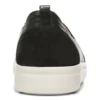 Women's Vionic Penelope Leather Nubuck Slip-On Sneaker - Black (back)