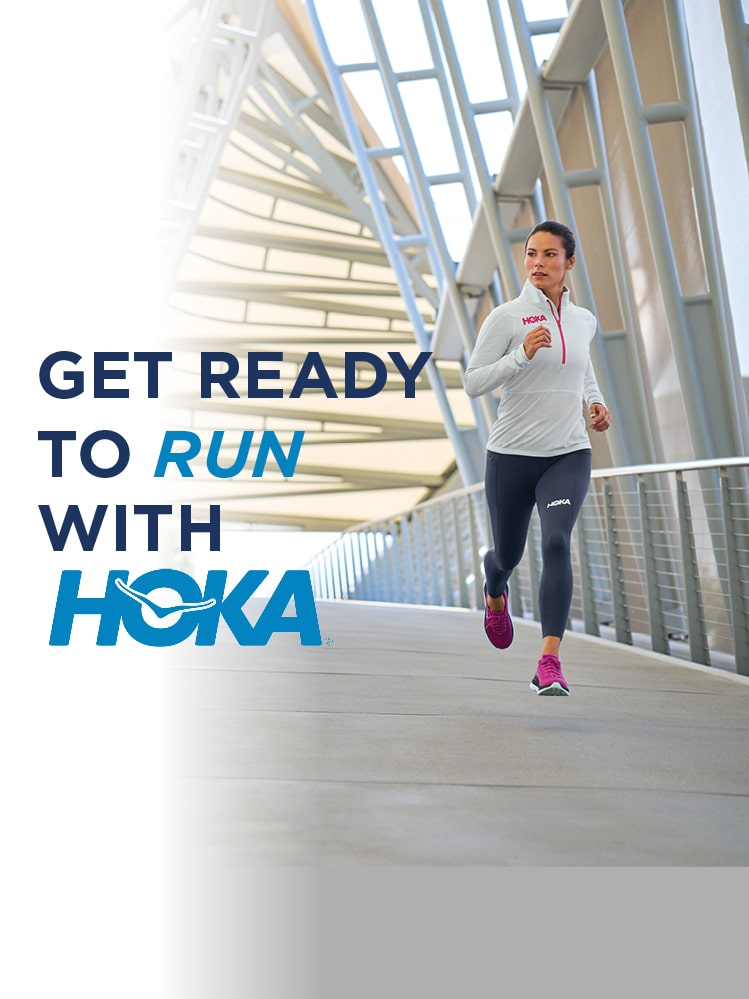 Get ready to run with Hoka!