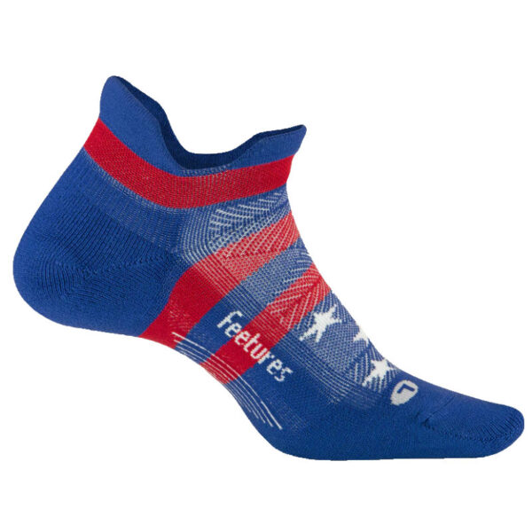 Feetures Elite Max Cushion No-Show - 2022 USA Red|White|Blue