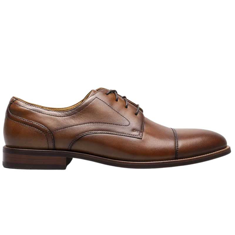 Men's Florsheim Rucci Cap Toe Oxford - Cognac | Stan's Fit For Your Feet