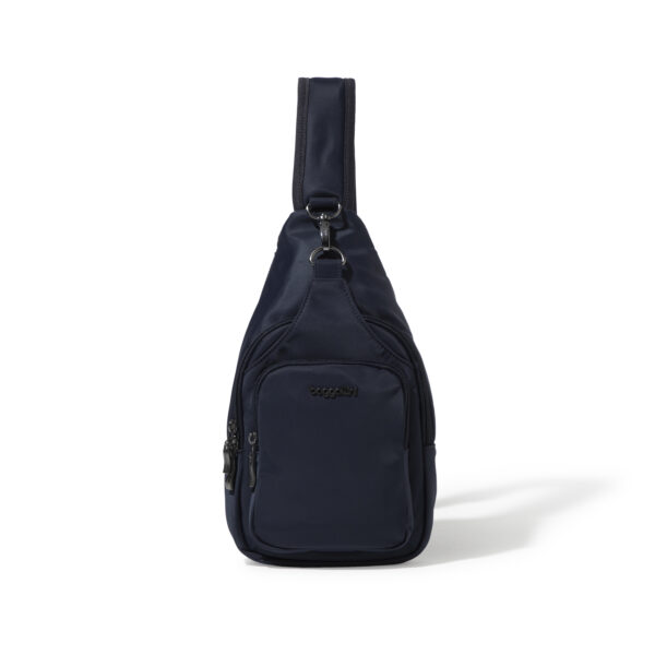 baggallini central park sling french navy