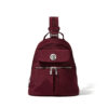 baggallini naples convertible backpack dark cherry