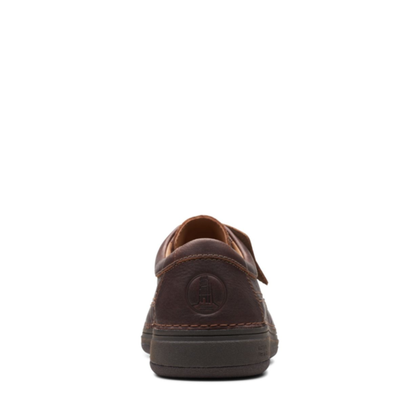 Men's Clarks Nature 5 Lo - Dark Brown Leather | Stan's Fit For Your Feet