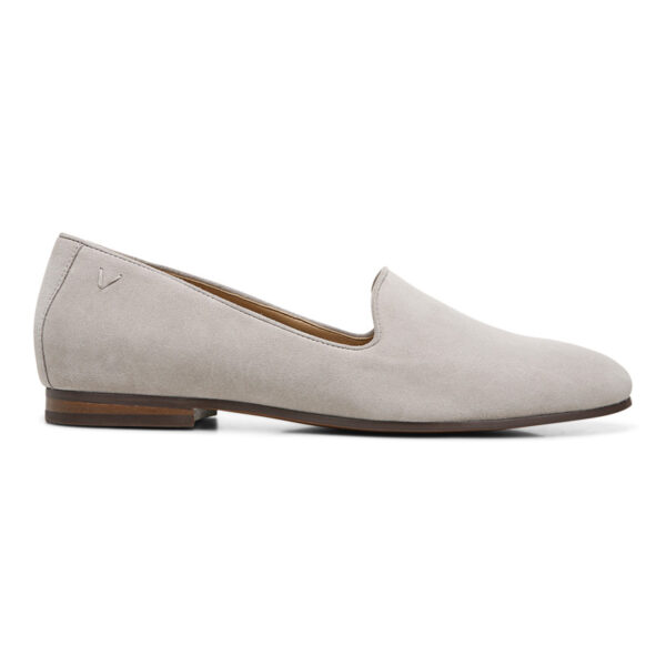 Women's Vionic Willa Slip-On Flat - Dark Taupe Suede | Stan's Fit For ...