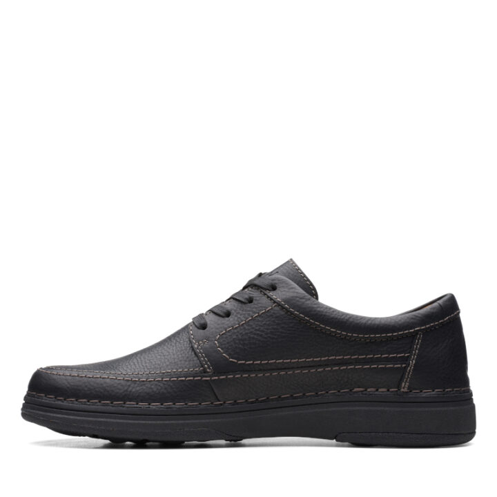 Men's Clarks Nature 5 Lo - Black Leather | Stan's Fit For Your Feet