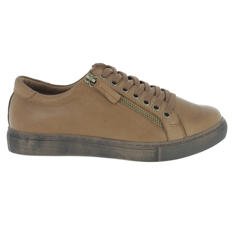 digtere Eksperiment umoral Women's Andrea Conti Zip Sneaker - Braun | Stan's Fit For Your Feet
