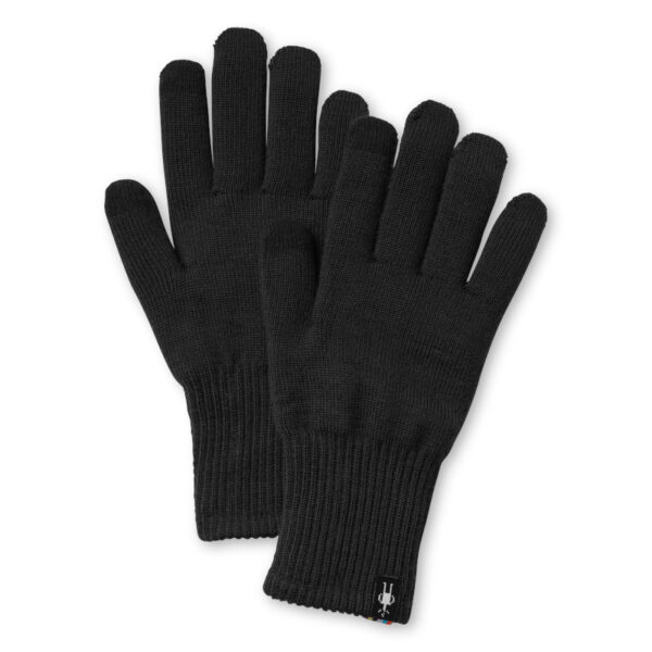 smartwool liner glove black