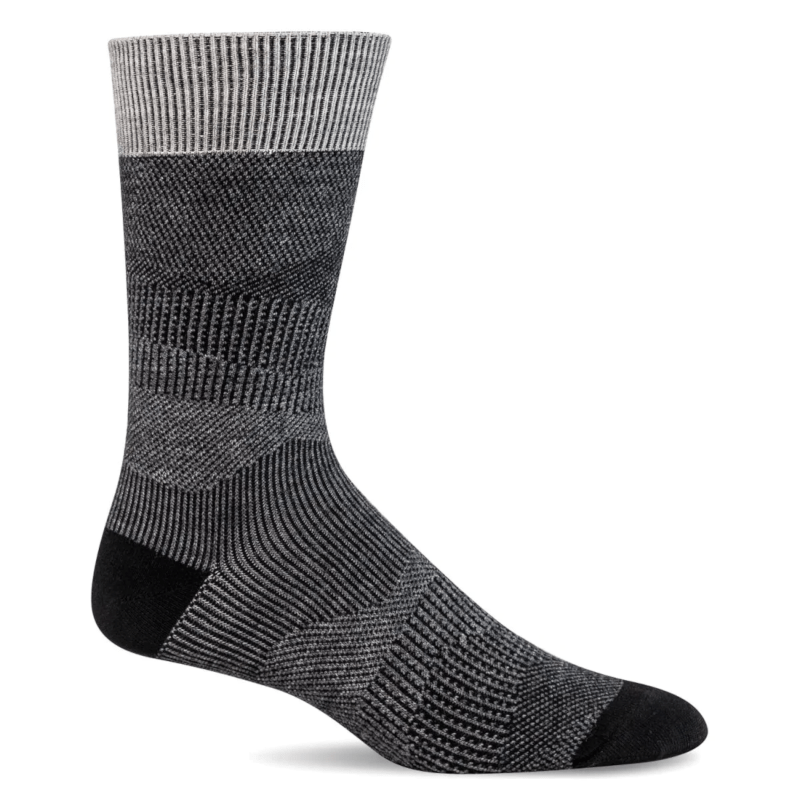 Sockwell Range Jacquard Essential Comfort Crew Socks - Black | Stan's ...